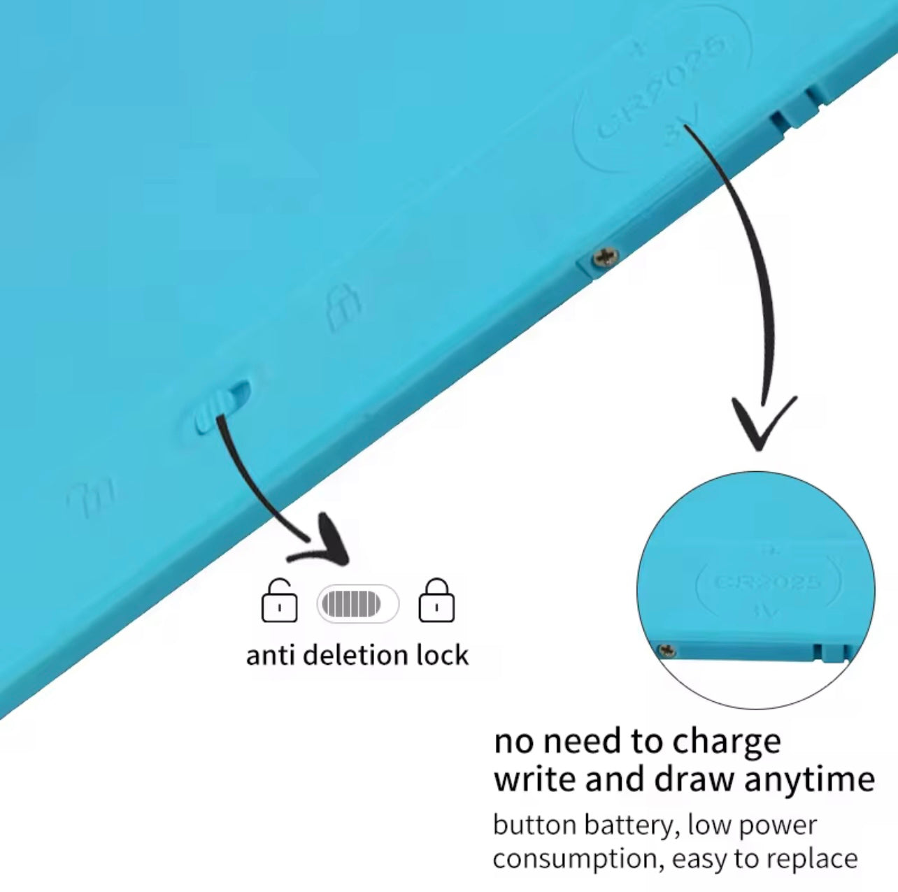 Drawing tablet for kids - Lcd writing board
