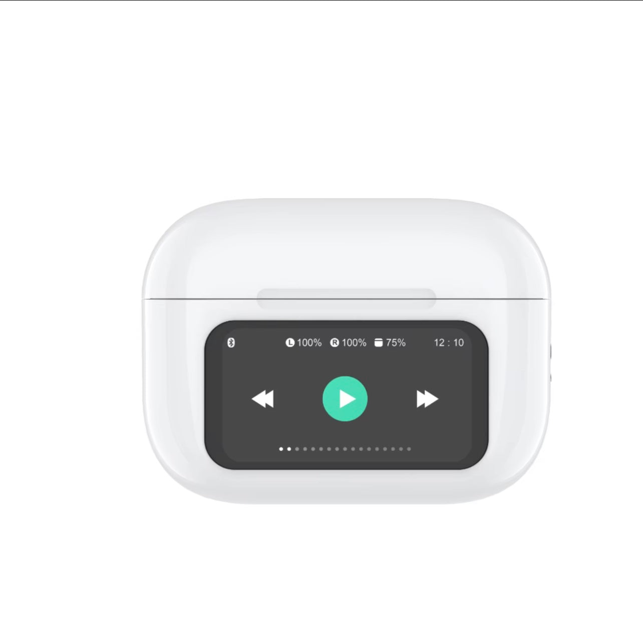 Draadloze oordoppen A9 Pro Pods met Smart Display , geschikt voor Apple & Android . Bluetooth oordoppen