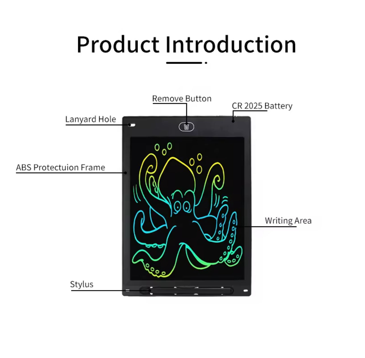 Drawing tablet for kids - Lcd writing board