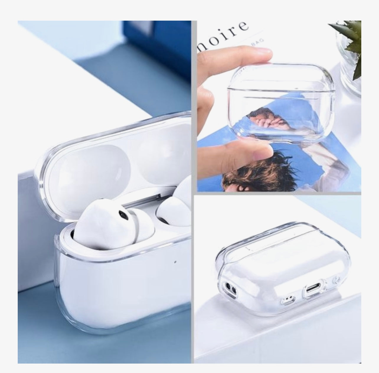 AirPods Pro hoesje - Hard Case - Transparant